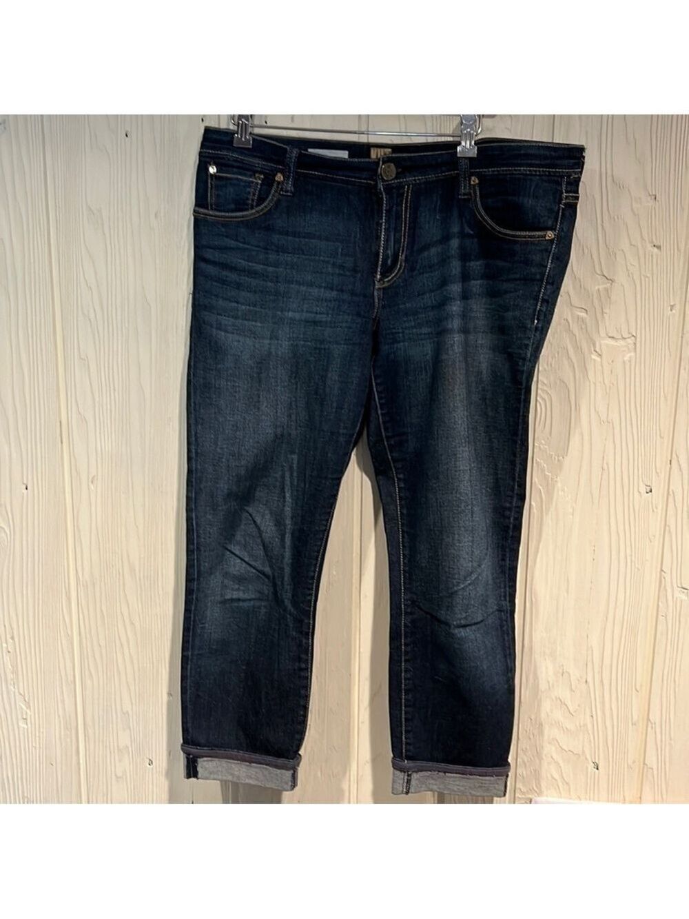 KUT from the Kloth Cathrine Slim Boyfriend Size 10